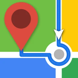 GPS Maps, Navigation & Traffic simgesi